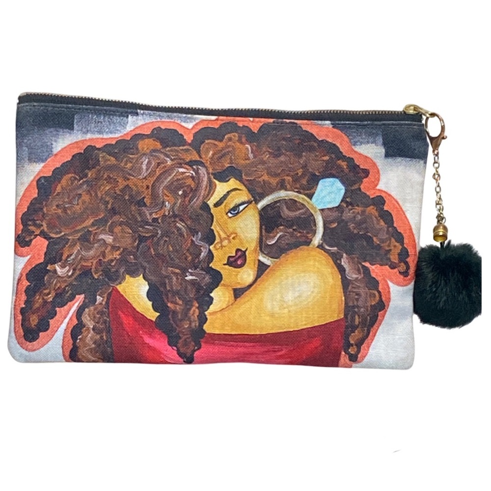 Society 6 Black Girl Magic Clutch
